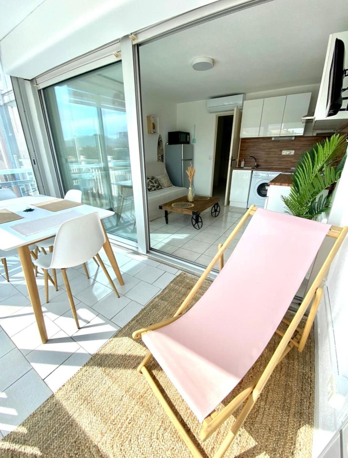 T2 Label Plage Piscine Proche Mer Parking Palavas 外观 照片