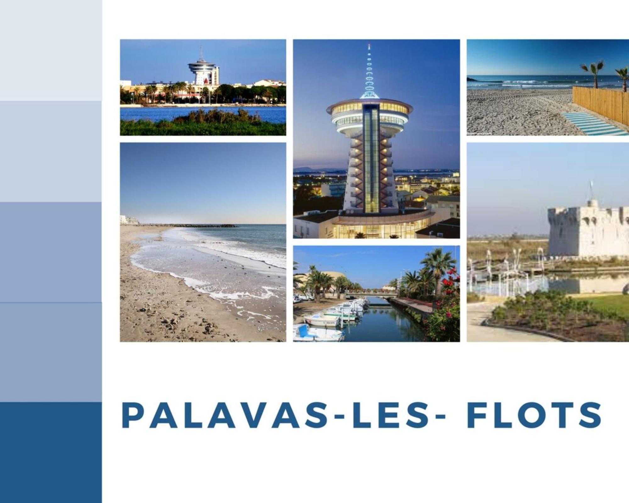 T2 Label Plage Piscine Proche Mer Parking Palavas 外观 照片